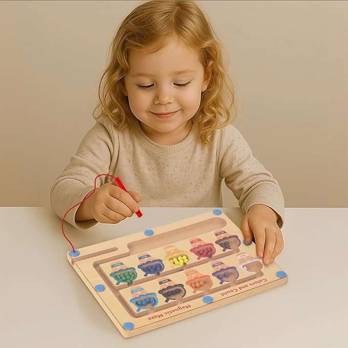 لعبة المتاهة المغناطيسية التعليمية