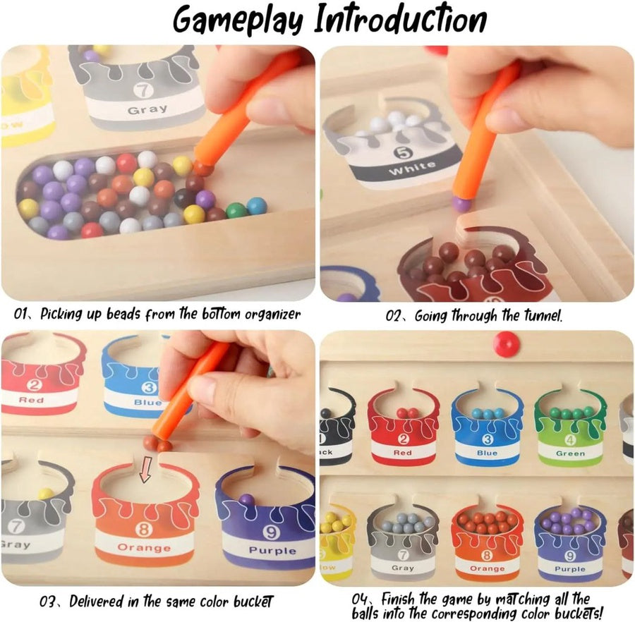 لعبة المتاهة المغناطيسية التعليمية