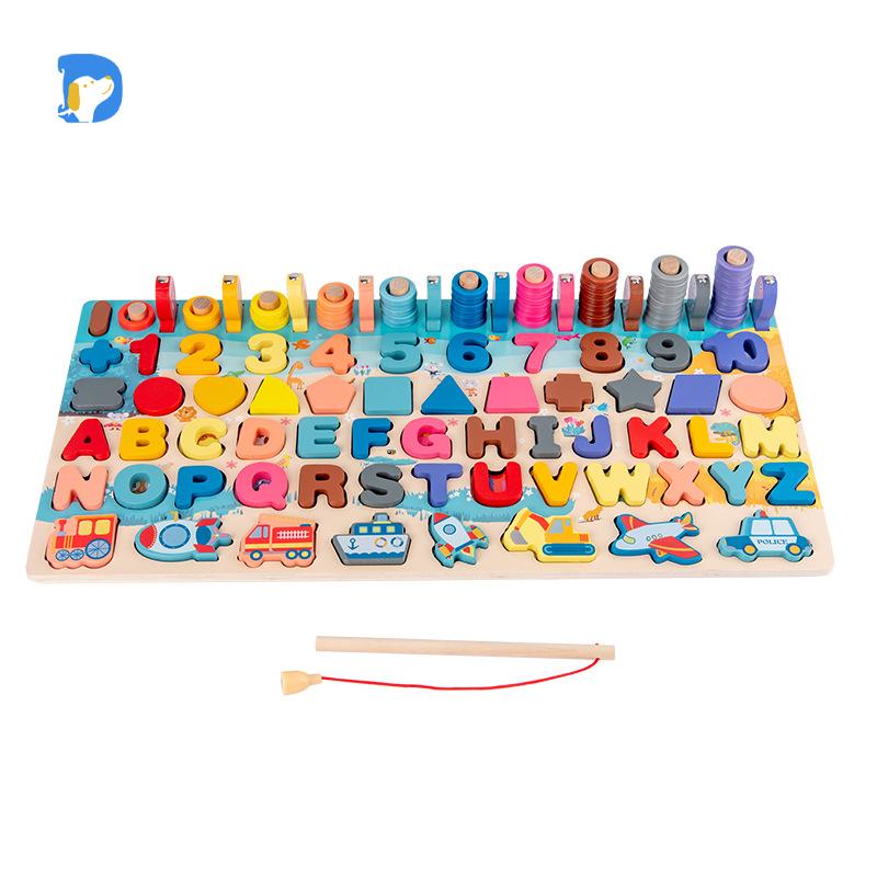 بورد منتسوري 7×1 خشب تعليمي