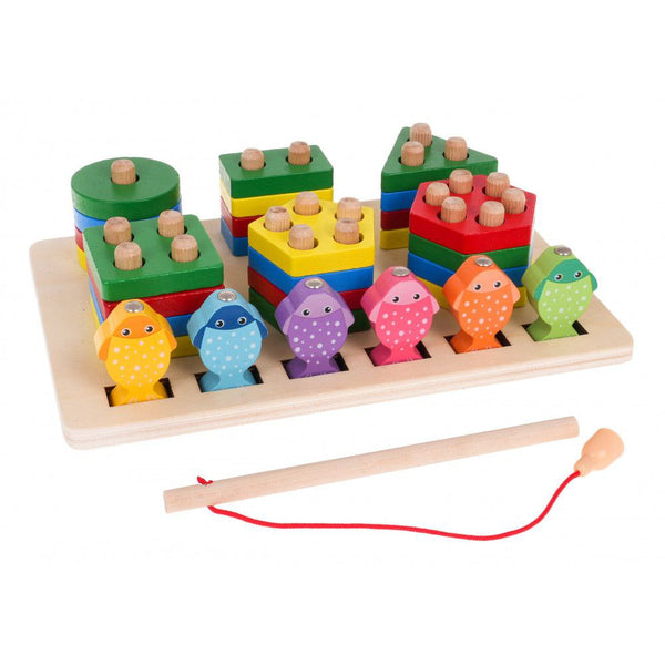 مطابقة أشكال وصياد سمك